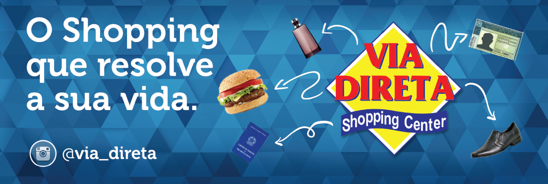banner shopping via direto